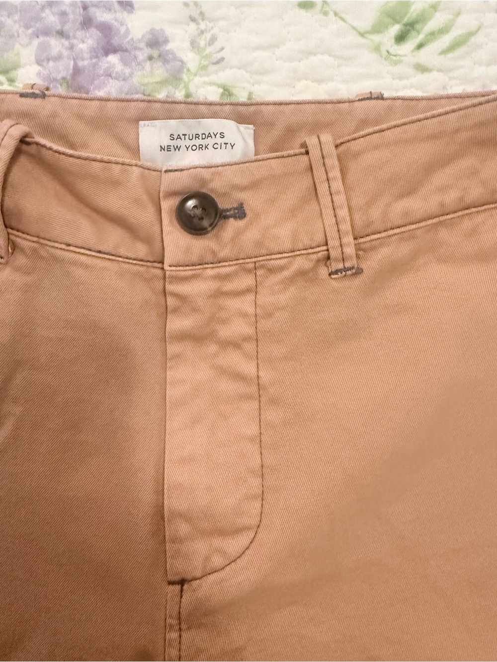 Saturdays New York City Men’s Tan Chino Shorts